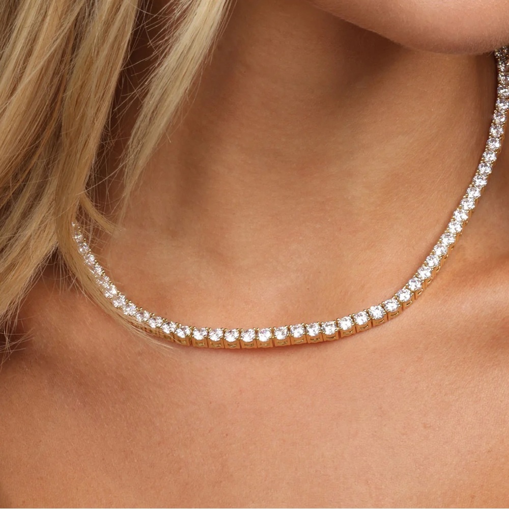 Heiress Tennis Necklace - Melinda Maria